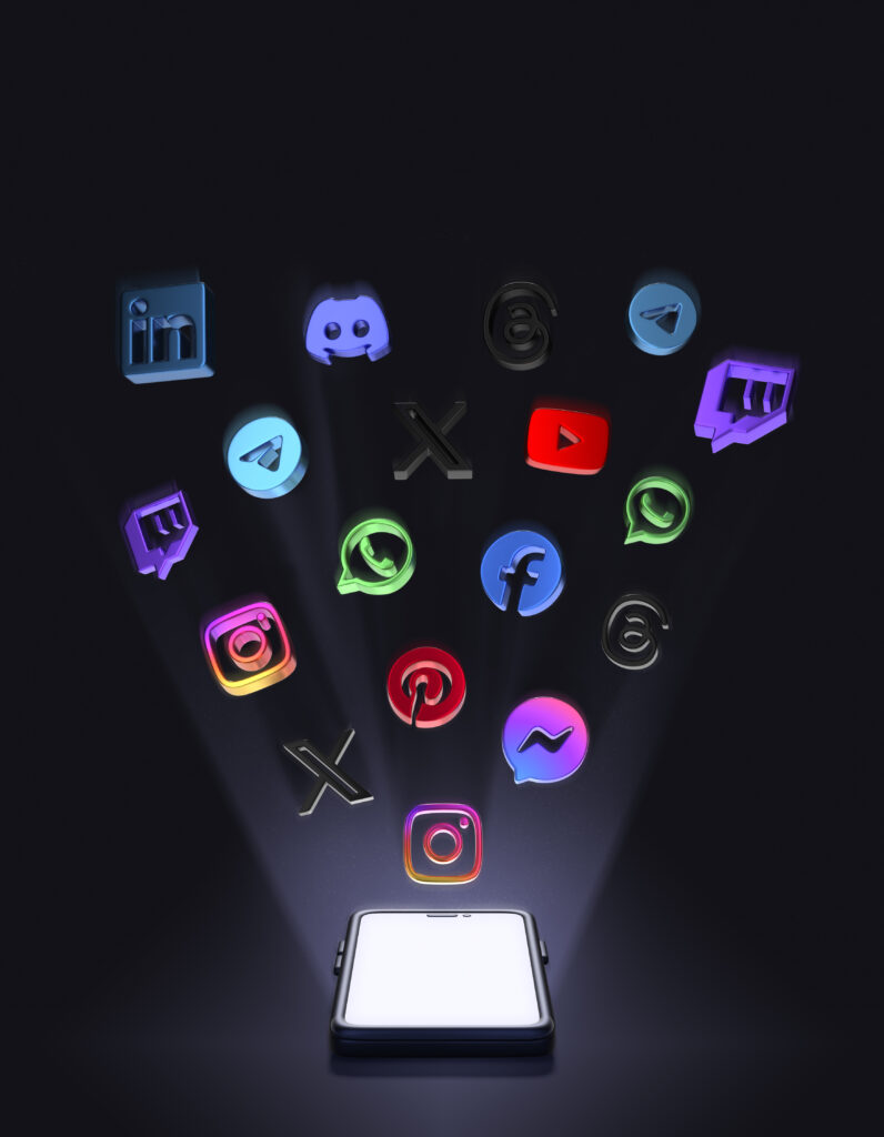 redes sociais para empresas